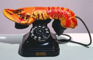 salvador dali lobster telephone